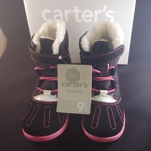 Brand new Carter's Toddler size 9 Booties.